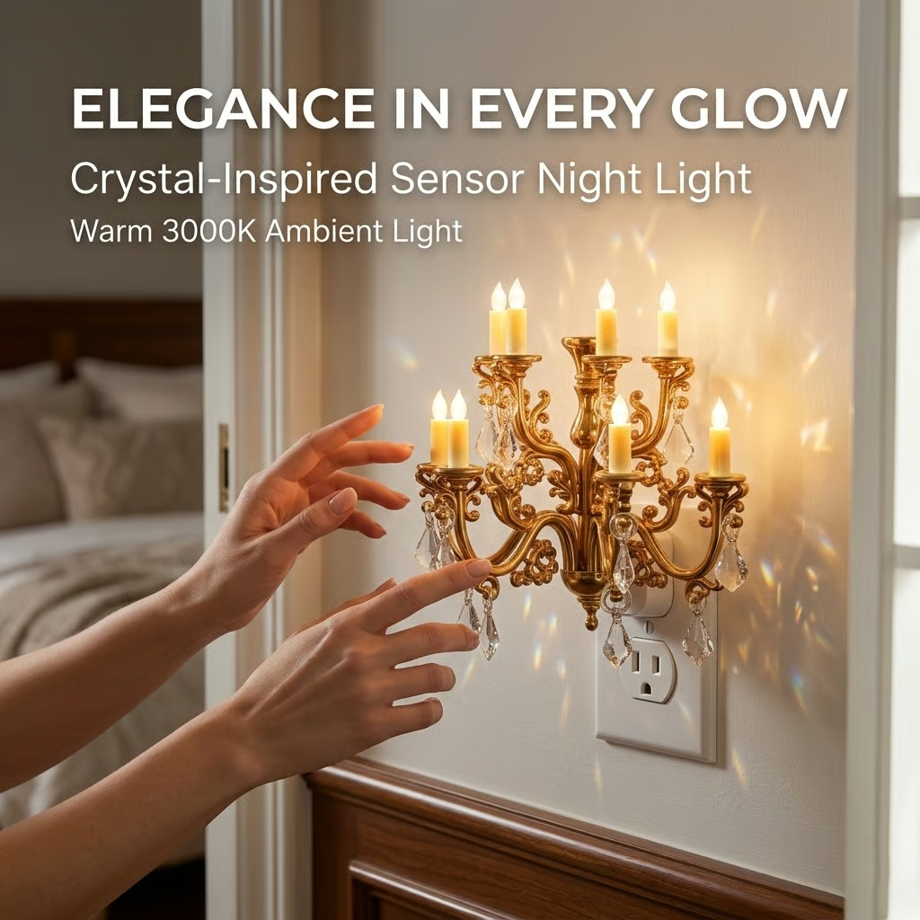 Crystal-Inspired Plug-In Ambient Lamp
