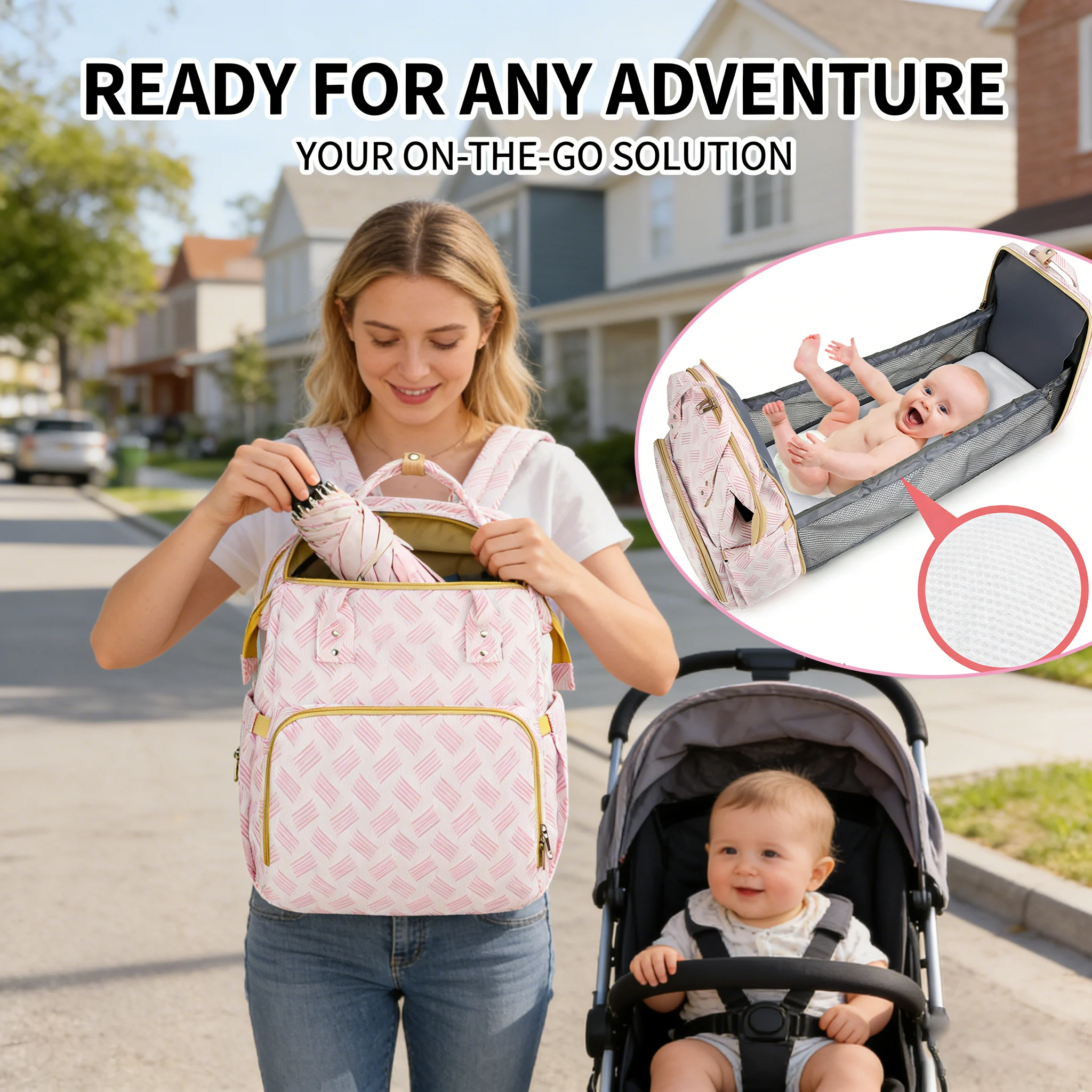 Large Lightweight Family Travel Bag