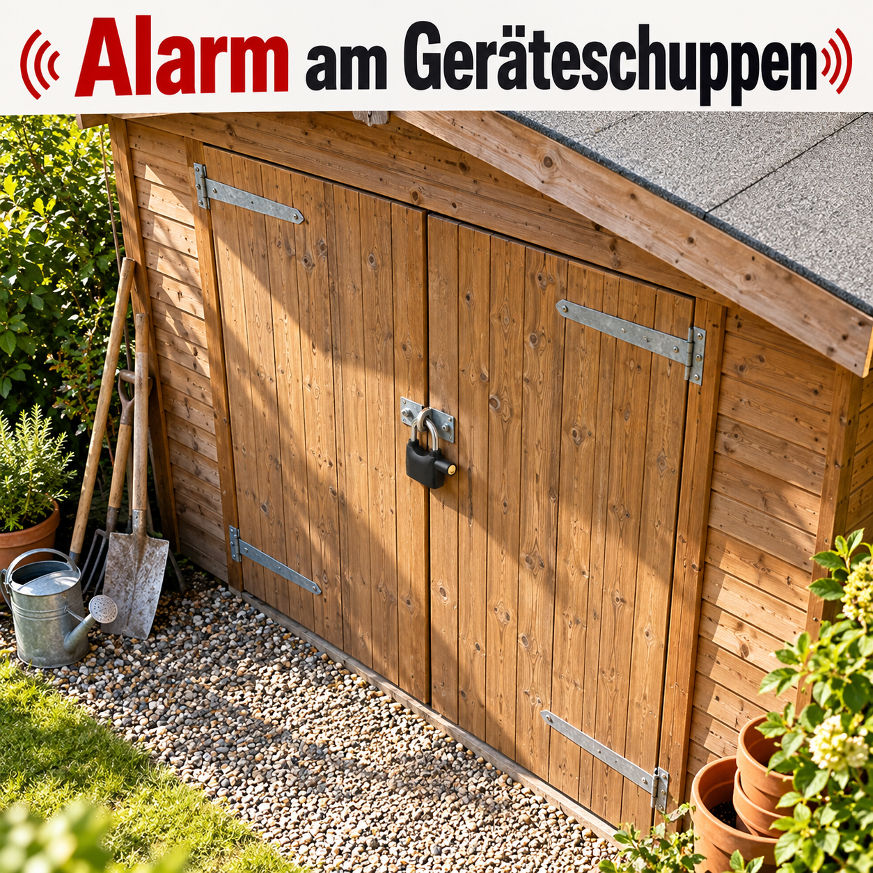 1 Stück Alarm-Vorhängeschloss