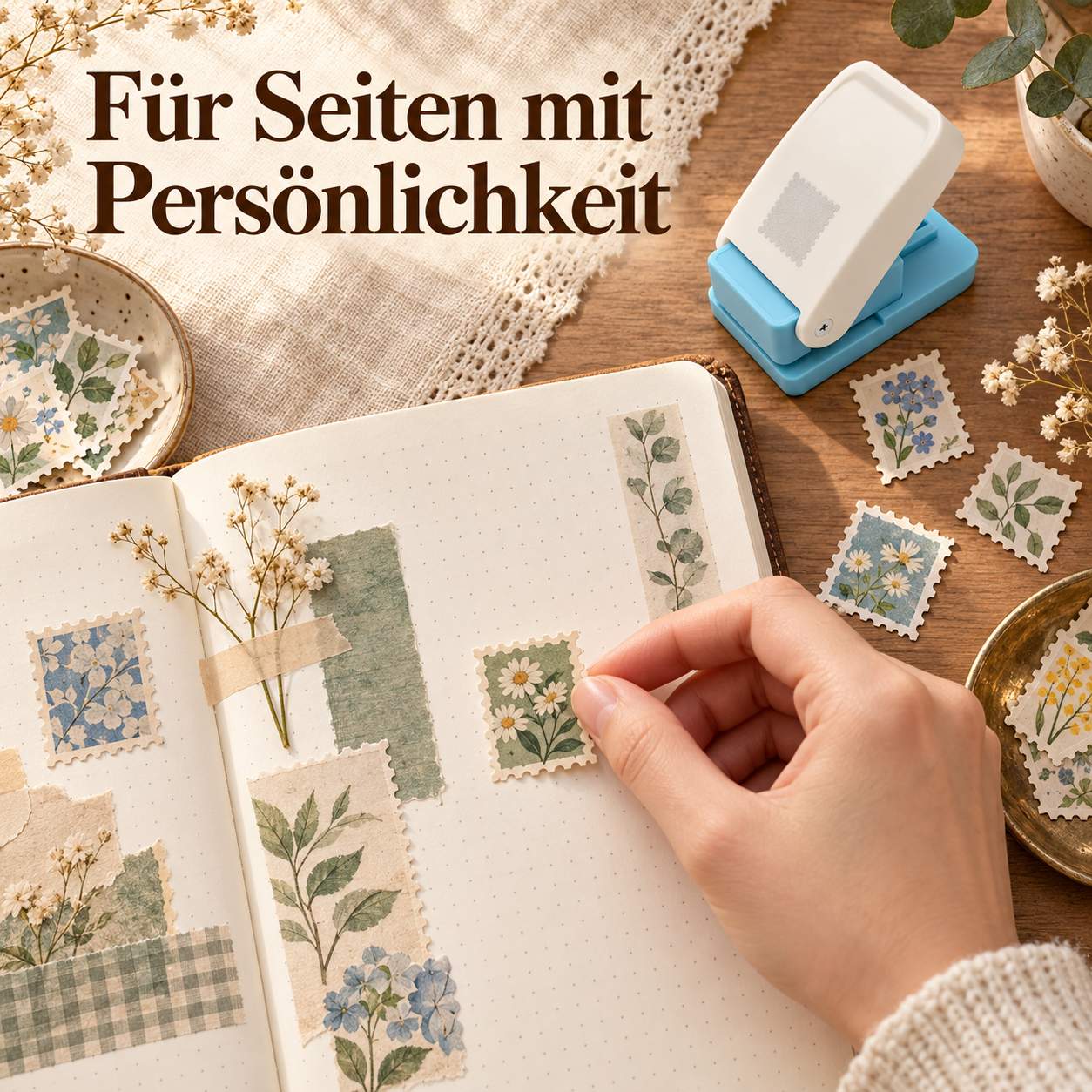 1 Stück Briefmarkenstanzer