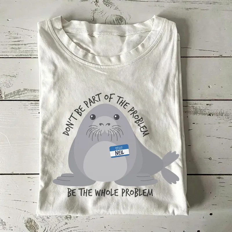 Funny Neil The Seal T-shirt