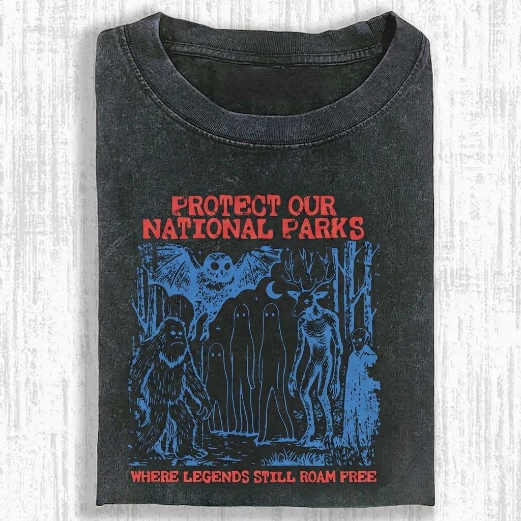 Cryptid National Parks T-shirt