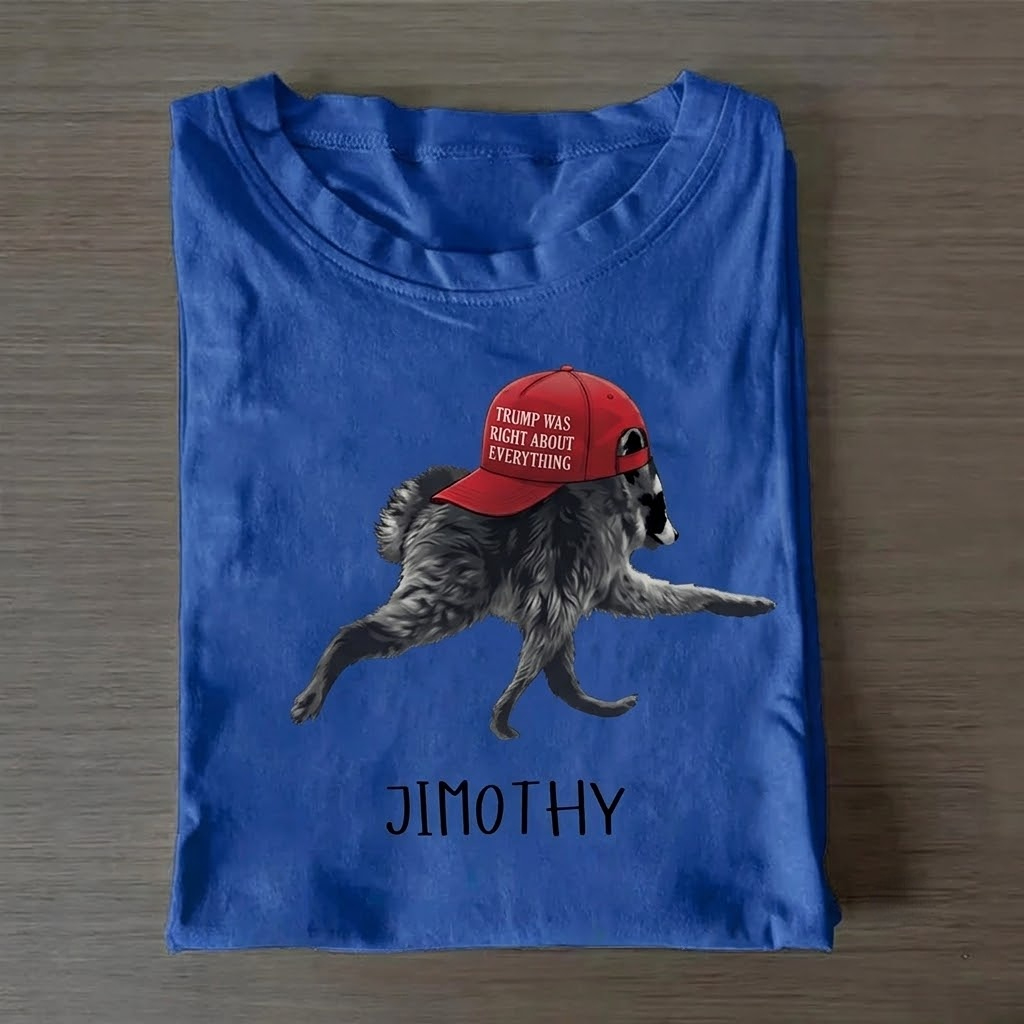 Funny Trump Jimothy Raccoon T-Shirt