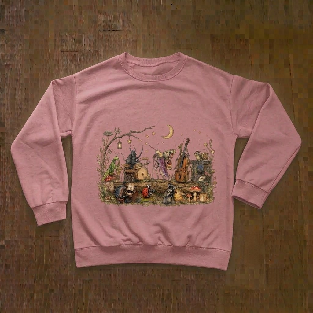 Vintage Insect Graphic T-shirt