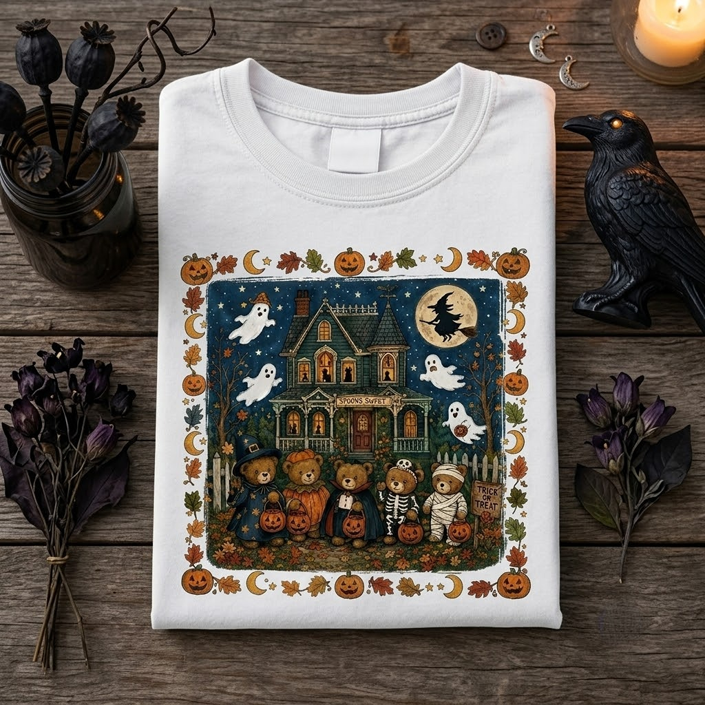 “Trick or Treat” Halloween-themed T-shirt
