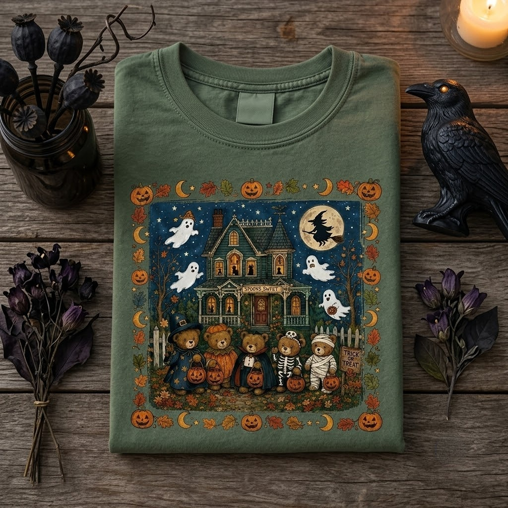 “Trick or Treat” Halloween-themed T-shirt