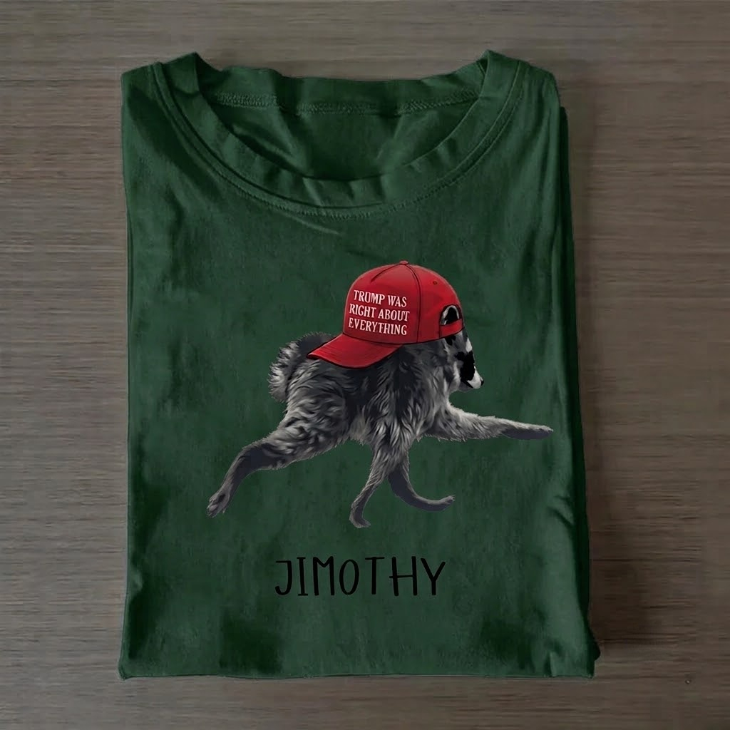 Funny Trump Jimothy Raccoon T-Shirt