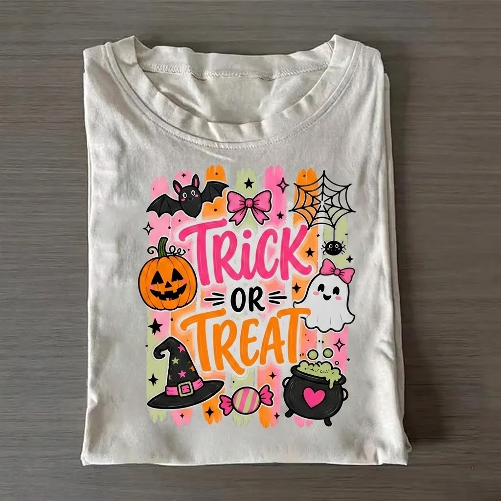 “Trick-or-Treat” Halloween T-Shirt