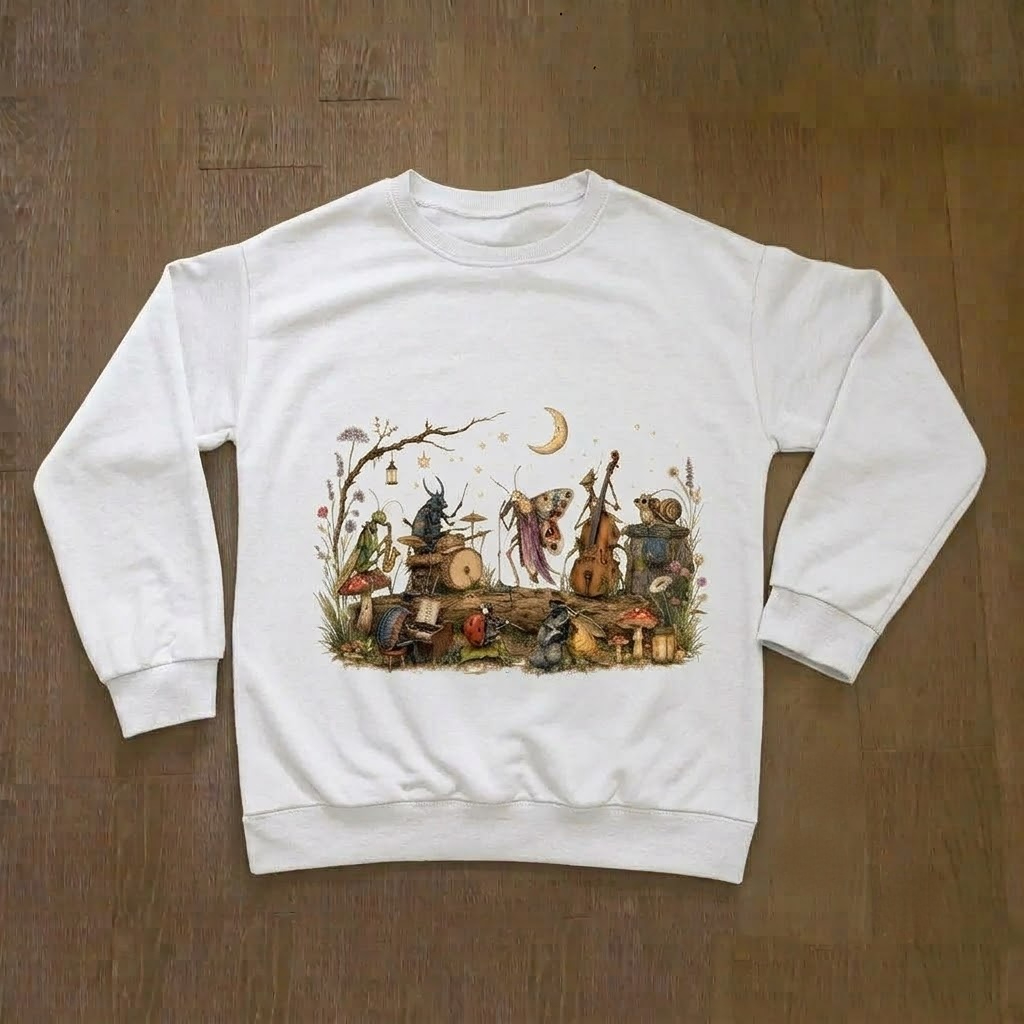 Vintage Insect Graphic T-shirt