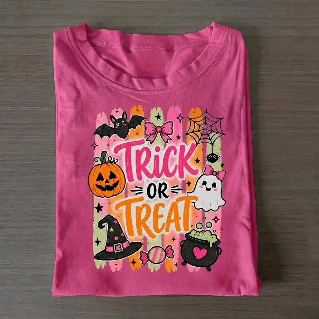 “Trick-or-Treat” Halloween T-Shirt