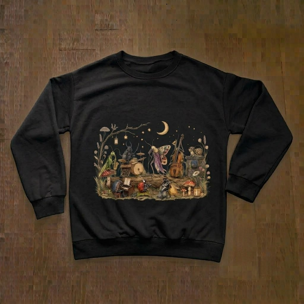 Vintage Insect Graphic T-shirt