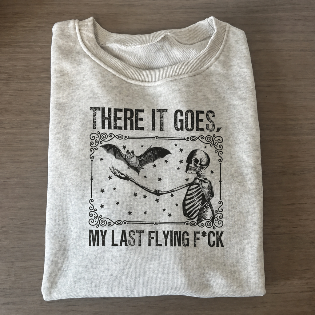 Skeleton Bat Sweatshirt