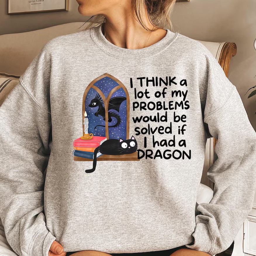 Funny Dragon Sweatshirt