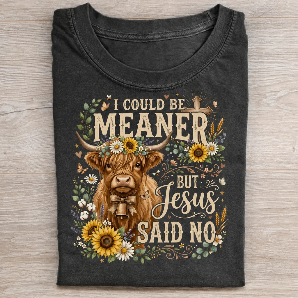 Christian Highland Cow T-Shirt