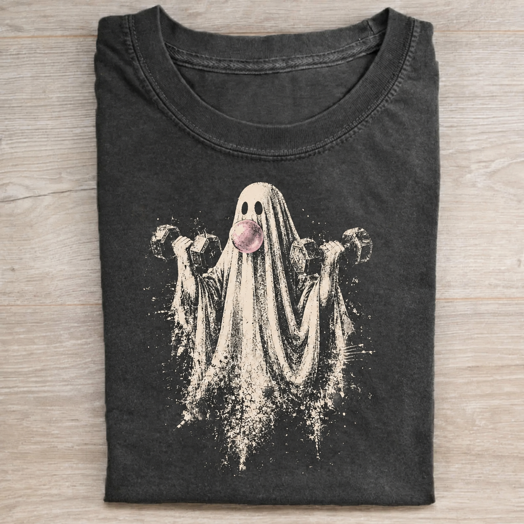 Vintage Ghost Gym T-Shirt