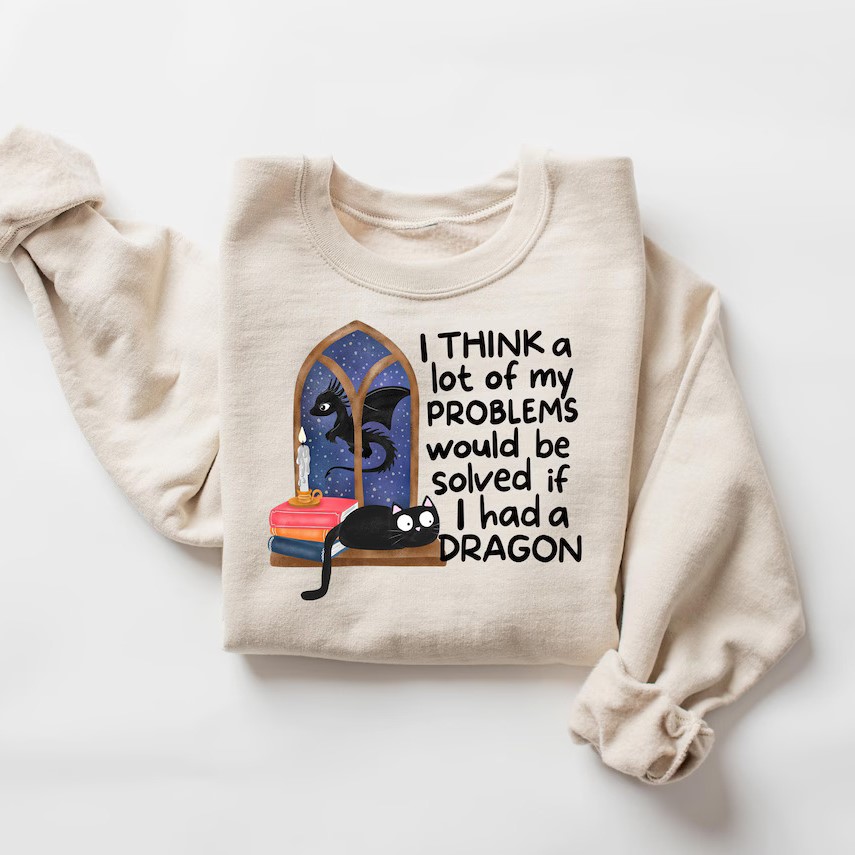 Funny Dragon Sweatshirt