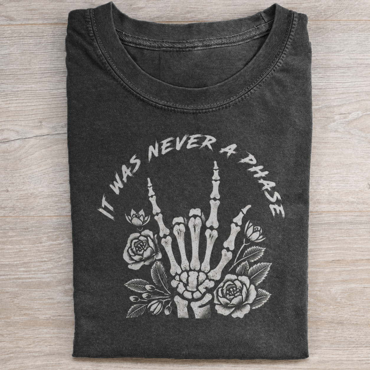 It Was Never A Phase Emo T-Shirt
