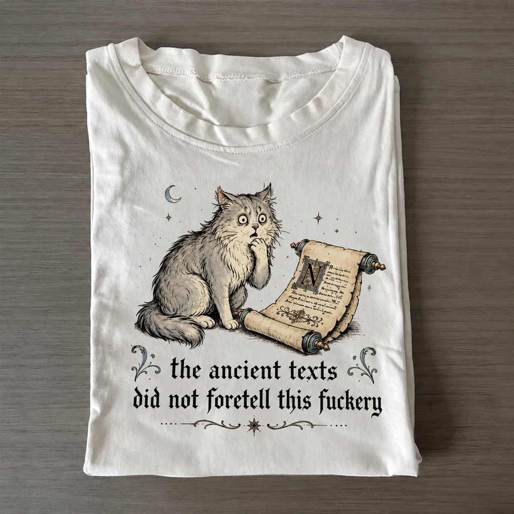 The Ancient Texts Did Not Foretell This Fuckery T-Shirt