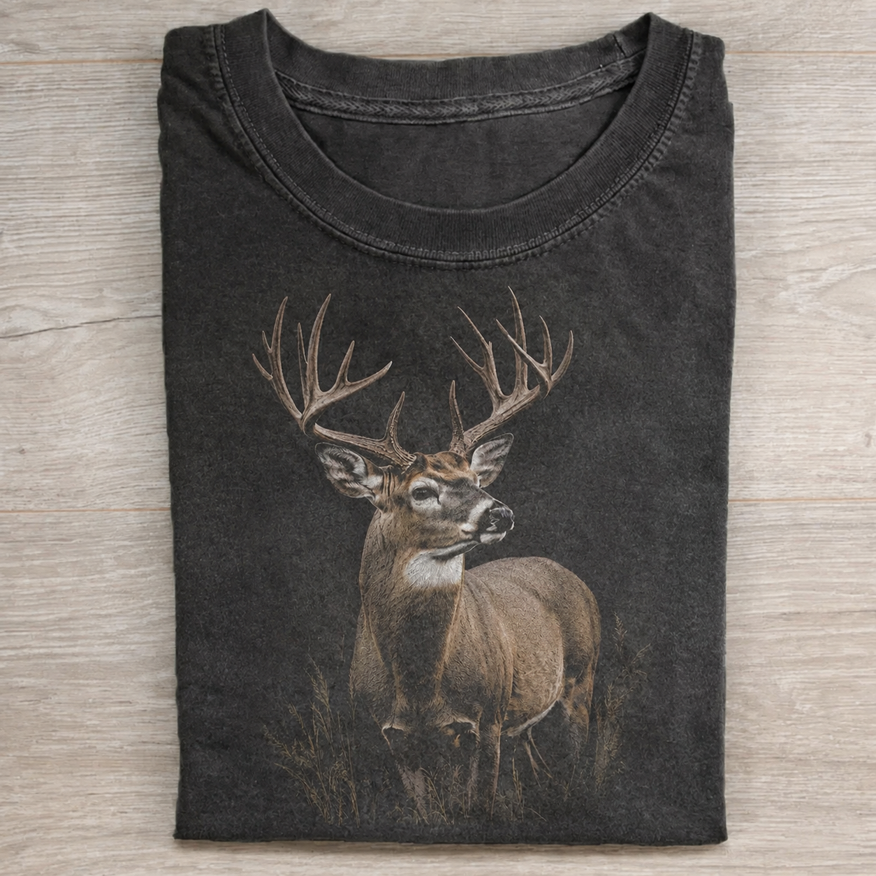 Retro Deer Buck Hunting T-Shirt