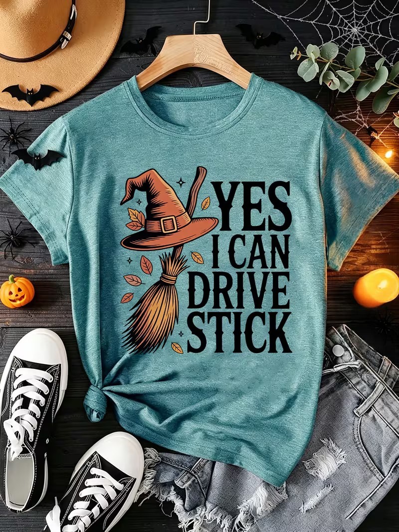 Yes I Can Drive Stick T Shirt