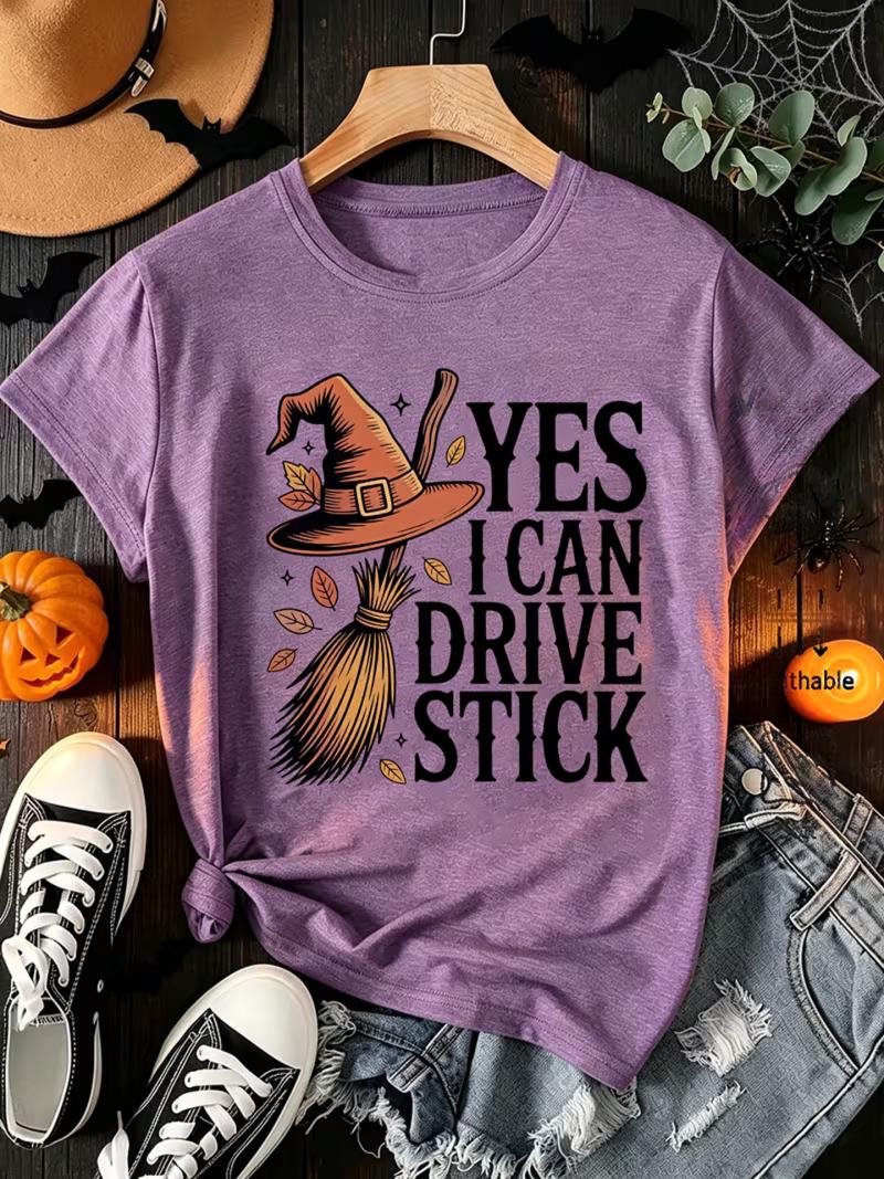 Yes I Can Drive Stick T Shirt