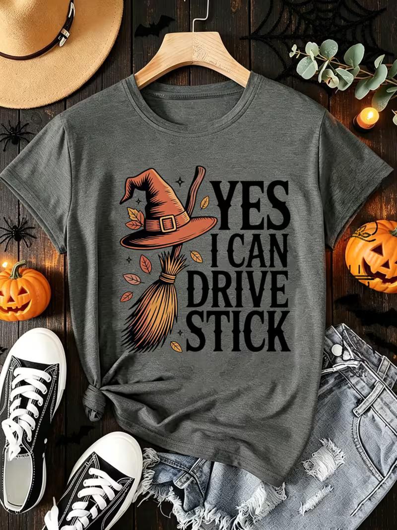 Yes I Can Drive Stick T Shirt