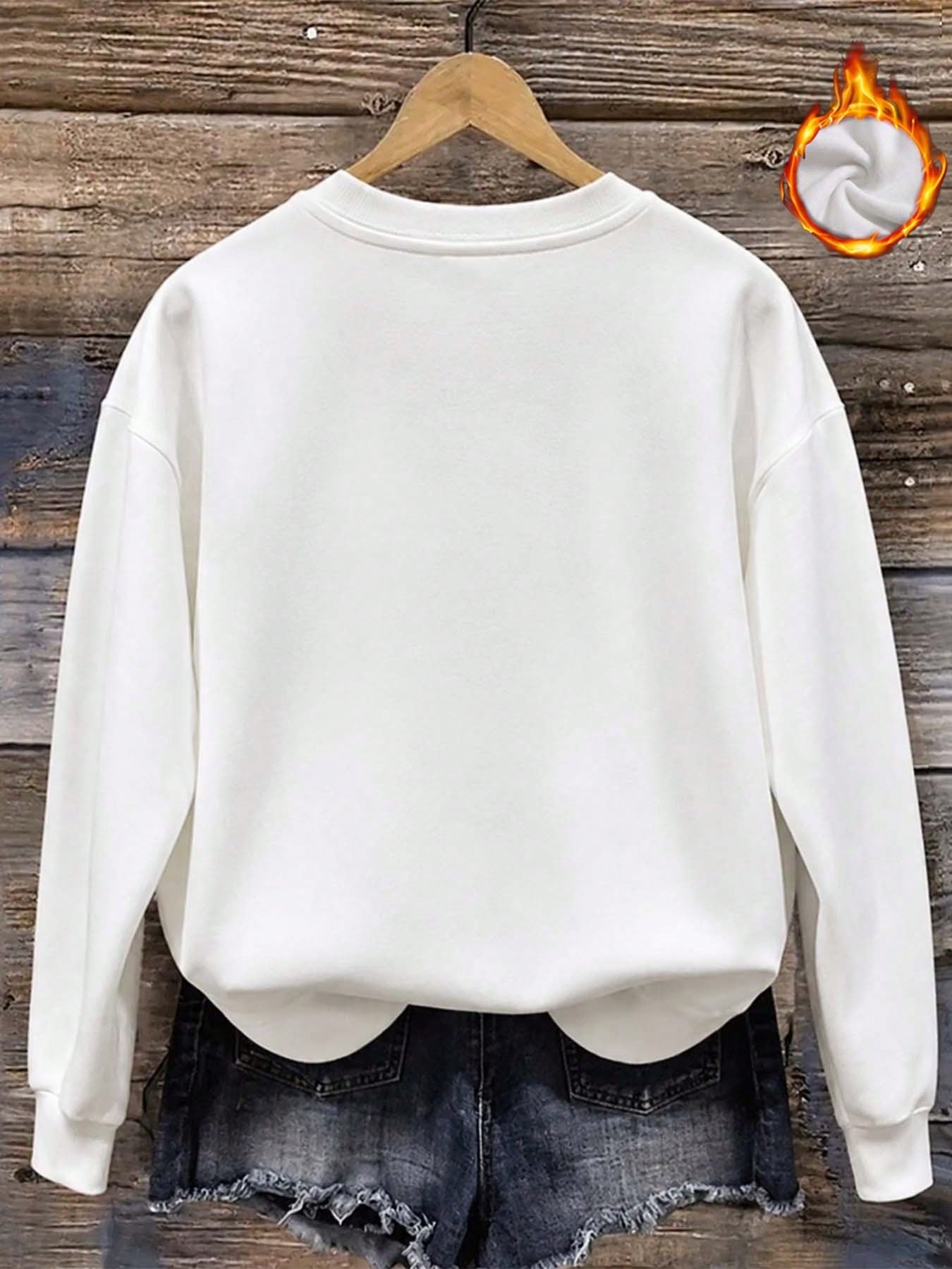 Let It Snow Vintage Truck Christmas Crewneck Sweatshirt