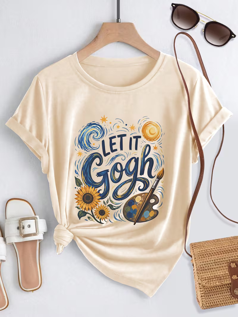 Let It Gogh T‑Shirt