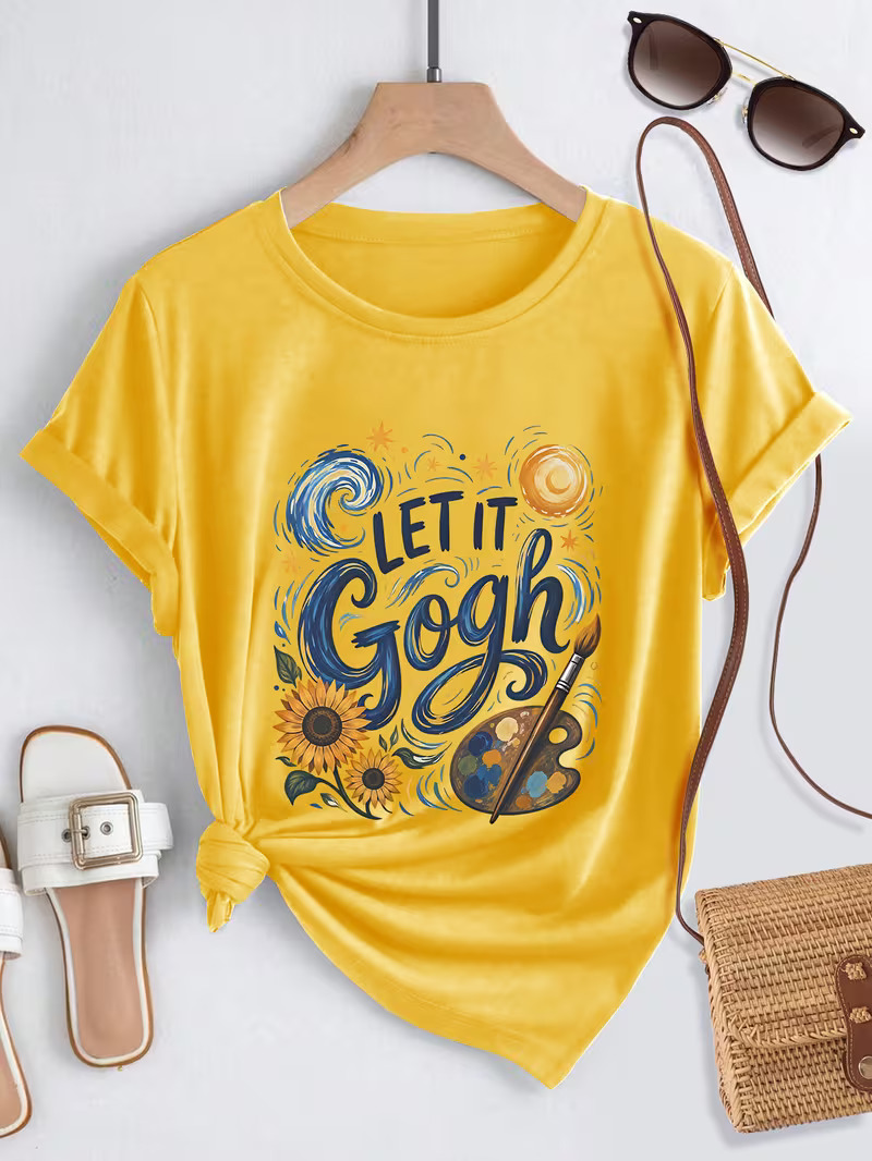 Let It Gogh T‑Shirt
