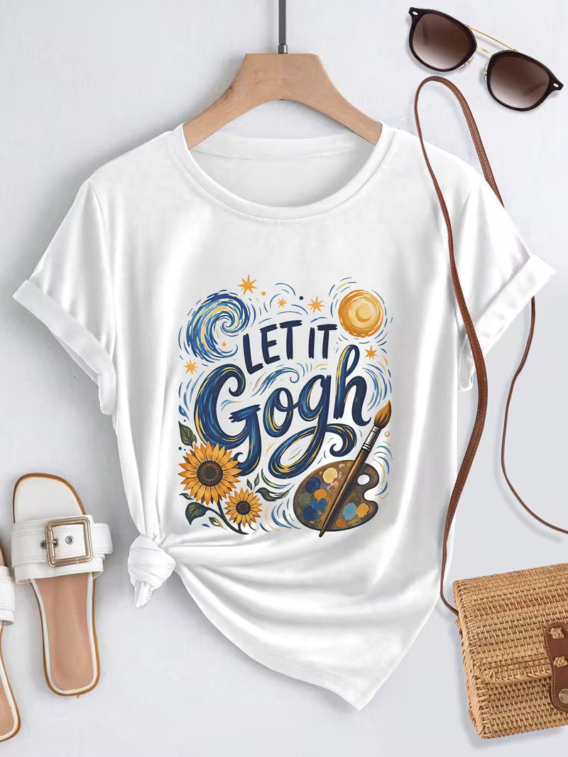 Let It Gogh T‑Shirt