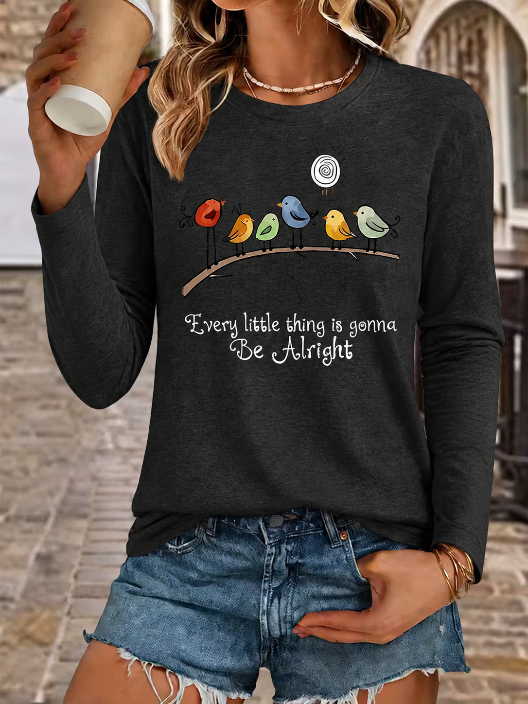Every Little Thing Is Gonna Be Alright Long Sleeve Shirt