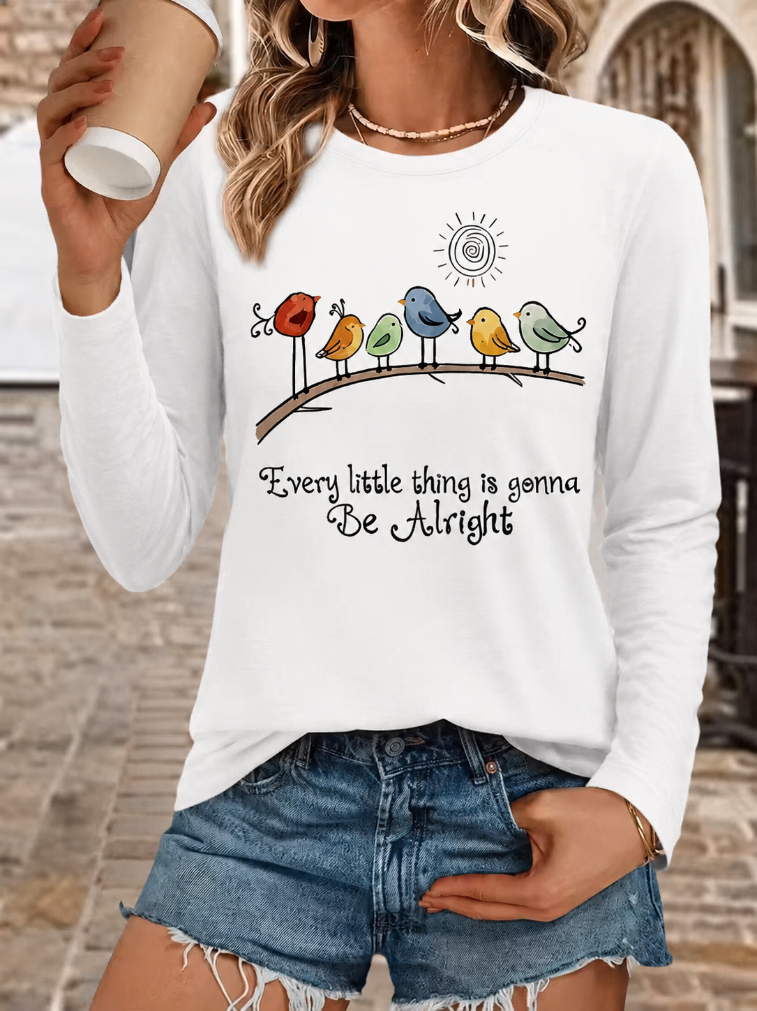 Every Little Thing Is Gonna Be Alright Long Sleeve Shirt