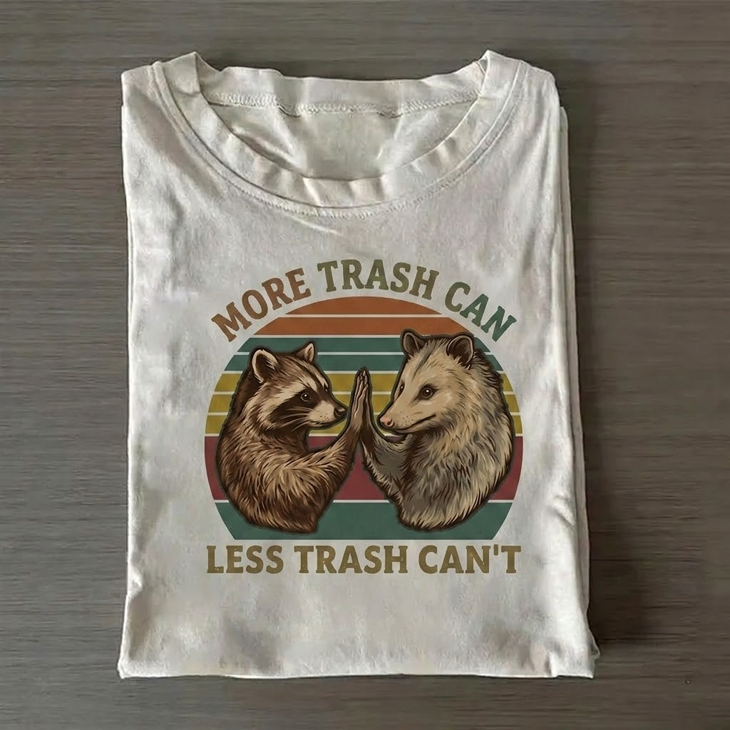 More Trash Can Less Trash Can’t T-Shirt