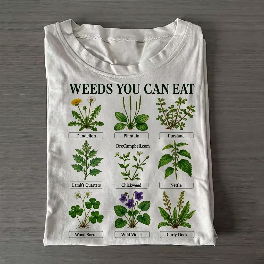 Weeds You Can Eat T-shirt