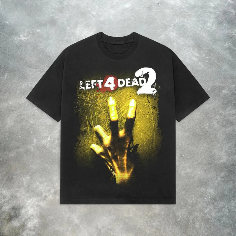 Left 4 Dead 2 Zombie Hand Graphic T-Shirt