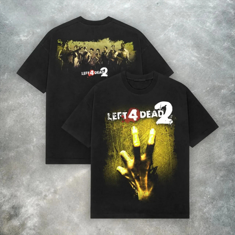 Left 4 Dead 2 Zombie Hand Graphic T-Shirt