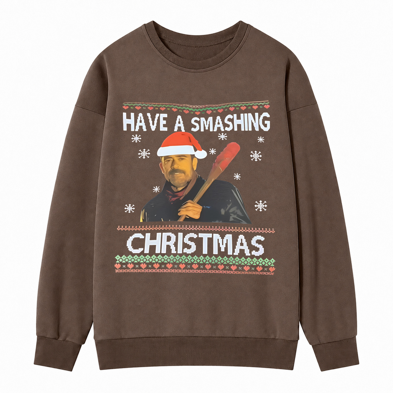 Have a Smashing Christmas Sweatshirt – Festive Baseball-Inspired Holiday Crewneck