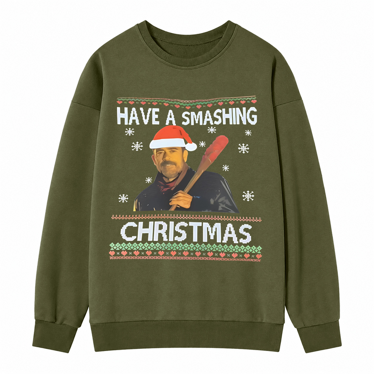 Have a Smashing Christmas Sweatshirt – Festive Baseball-Inspired Holiday Crewneck