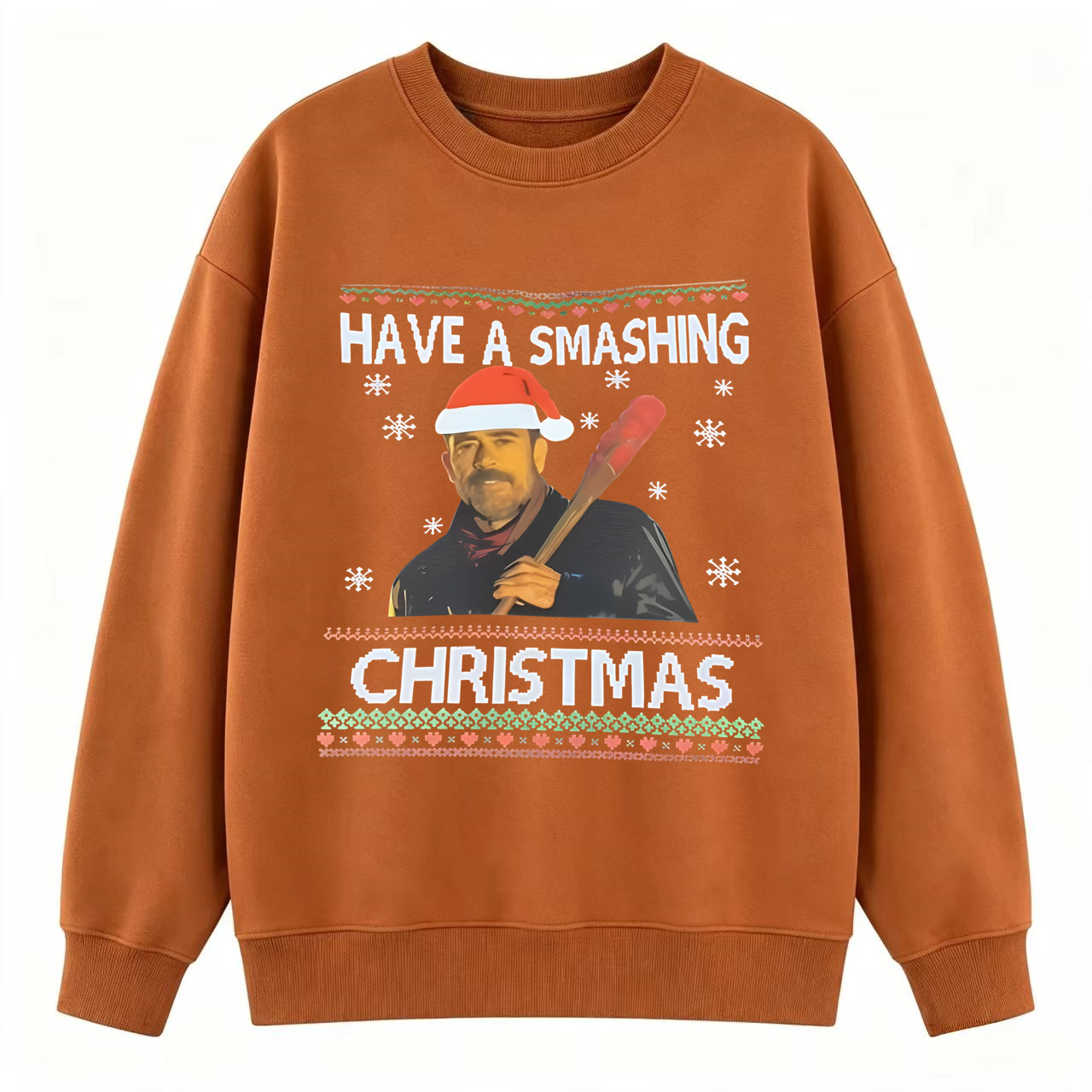 Have a Smashing Christmas Sweatshirt – Festive Baseball-Inspired Holiday Crewneck