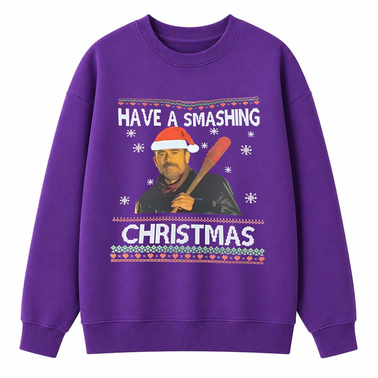 Have a Smashing Christmas Sweatshirt – Festive Baseball-Inspired Holiday Crewneck