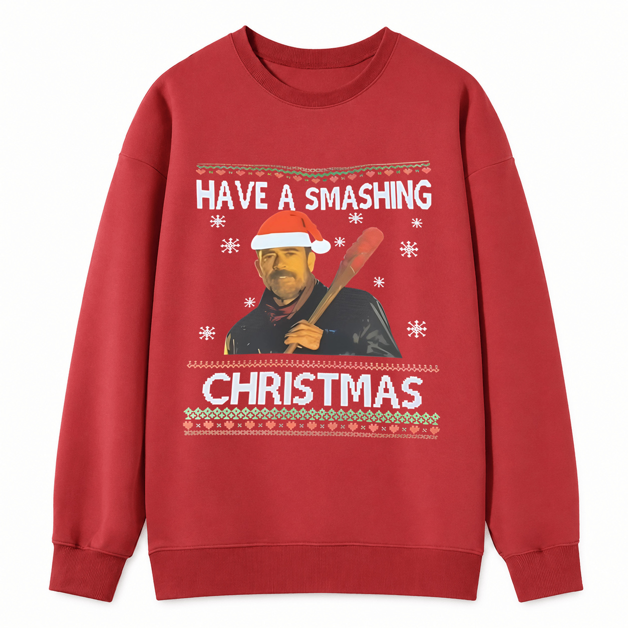 Have a Smashing Christmas Sweatshirt – Festive Baseball-Inspired Holiday Crewneck