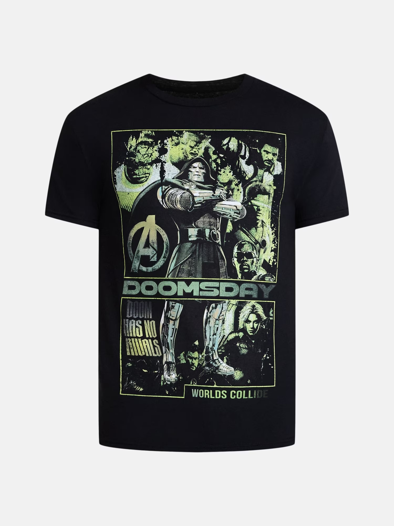 Retro Doomsday Comic Graphic T-Shirt – Vintage Superhero Streetwear Tee