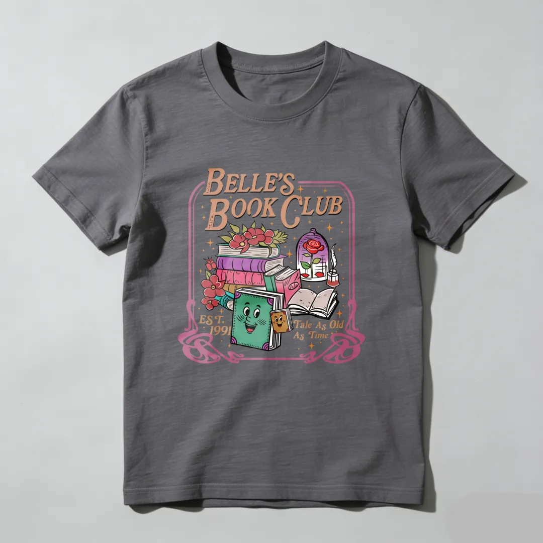 Belle's Book Club Est 1991 Take As Much As Time Unisex Classic T-shirt