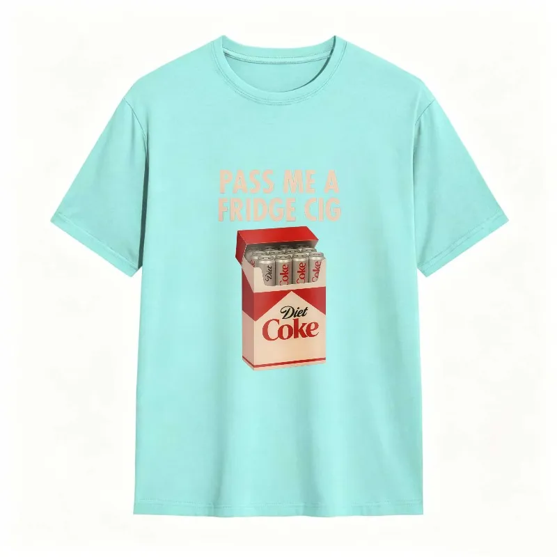 Pass Me A Fridge Cig Diet Coke Box Graphic Unisex Classic T-shirt