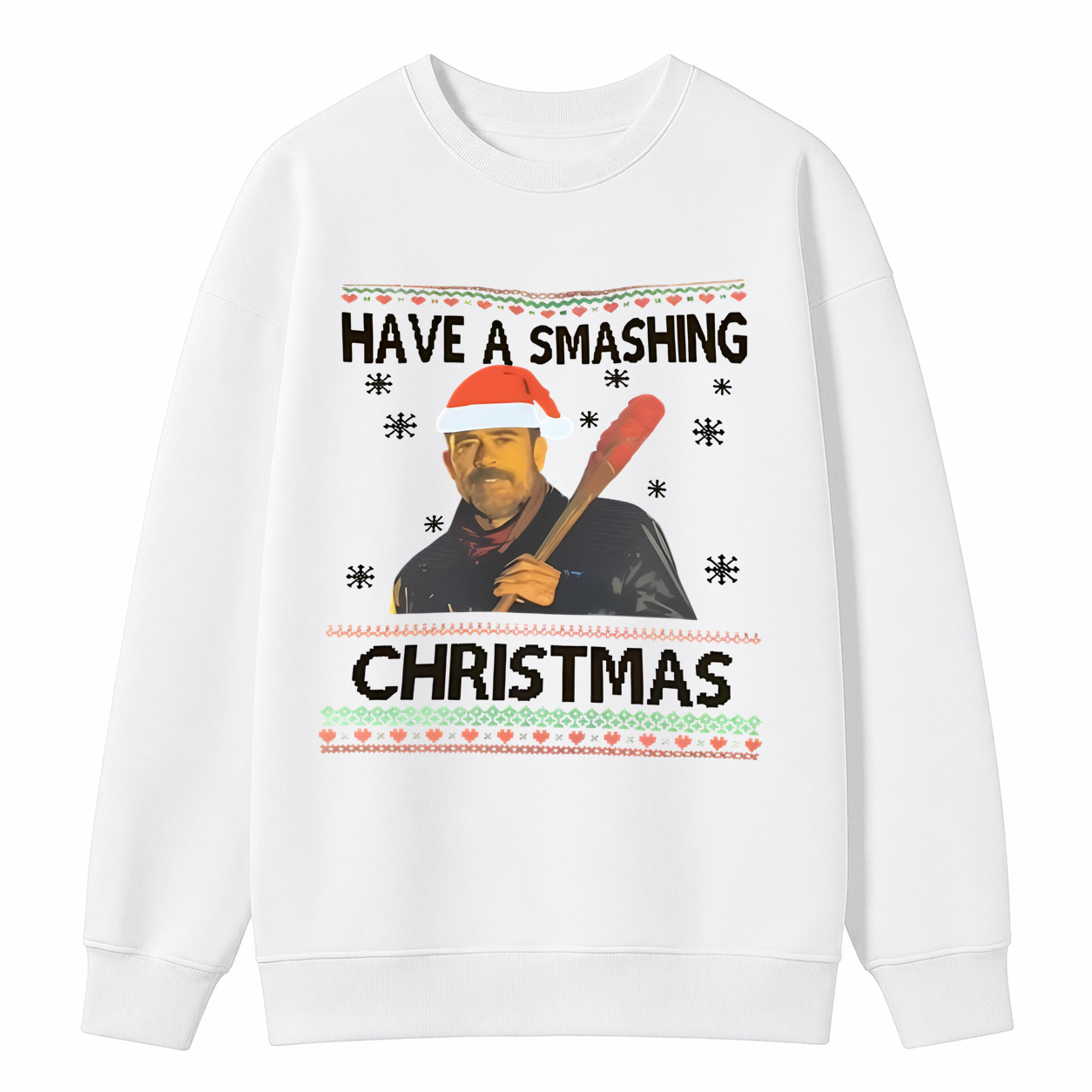 Have a Smashing Christmas Sweatshirt – Festive Baseball-Inspired Holiday Crewneck