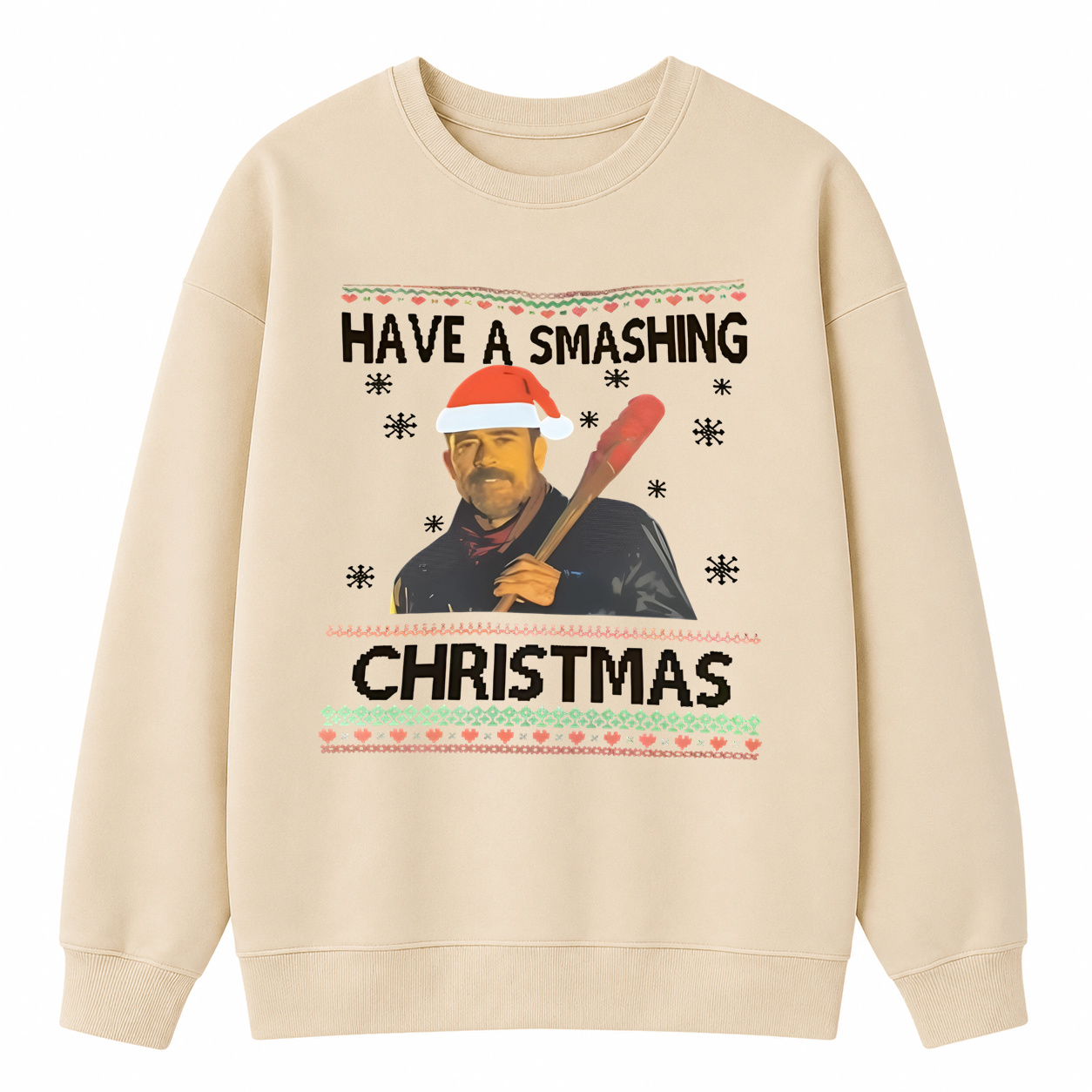 Have a Smashing Christmas Sweatshirt – Festive Baseball-Inspired Holiday Crewneck