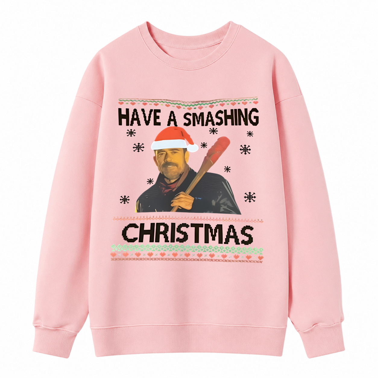 Have a Smashing Christmas Sweatshirt – Festive Baseball-Inspired Holiday Crewneck