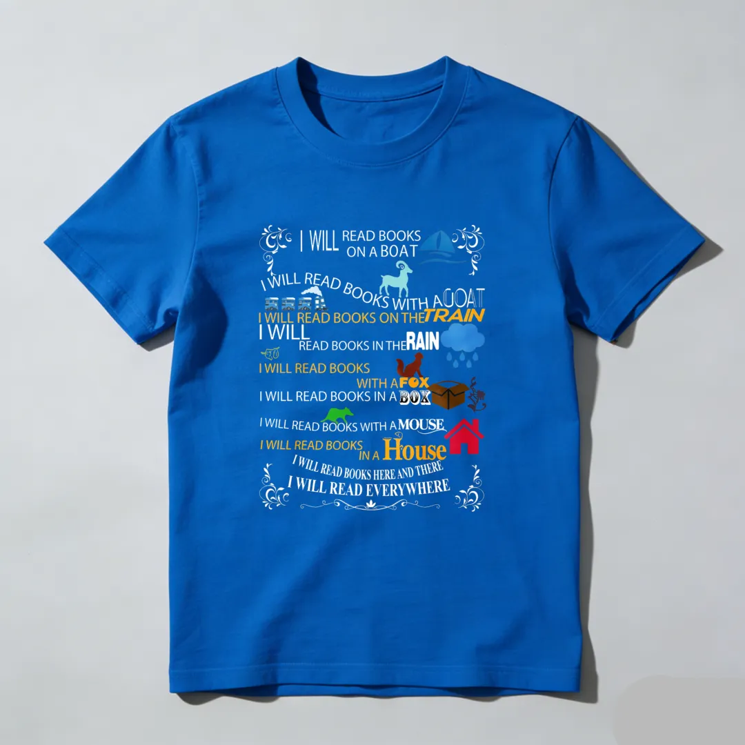 I Will Read Books Everywhere Unisex Classic T-shirt