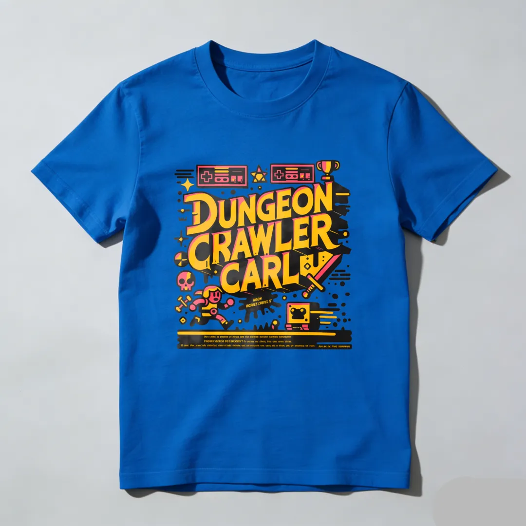 Dungeon Crawler Carl Game Art Design Unisex Classic T-shirt