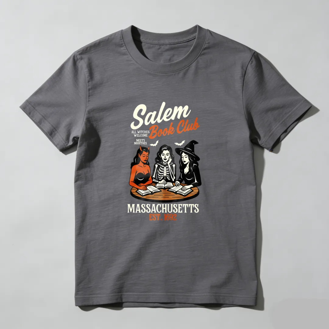 Salem Book Club Massachusetts Est 1692 Unisex Classic T-shirt
